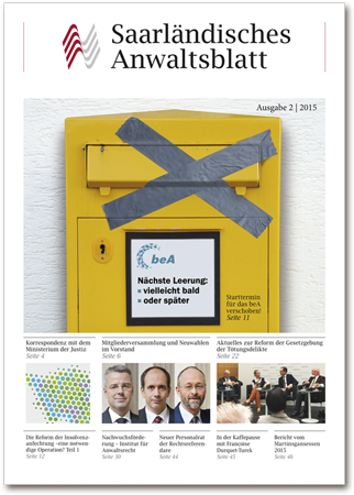 Saarländisches Anwaltsblatt 2015-2